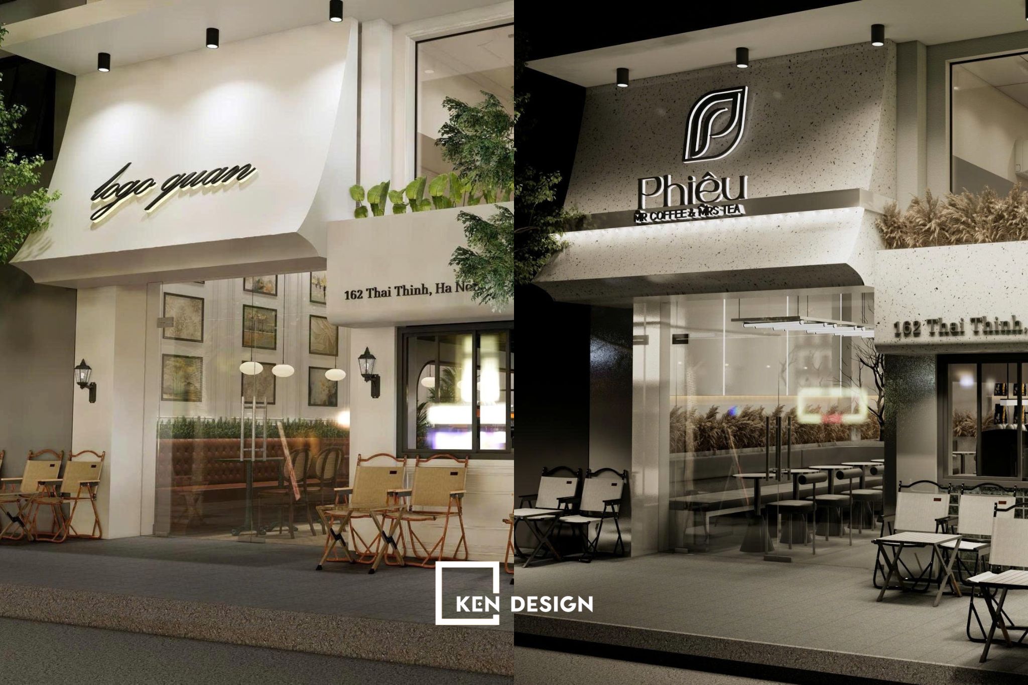 So sánh phong cách hiện đại và tân cổ điển